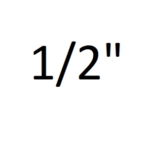 1/2"