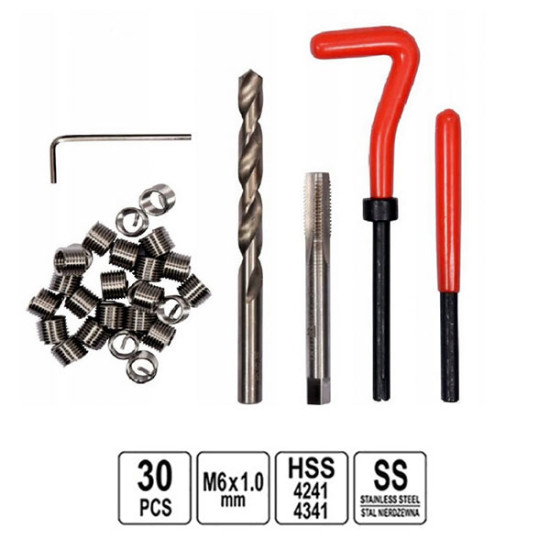 SET ZA POPRAVAK NAVOJA M 6X1,0 YATO - Slika 2