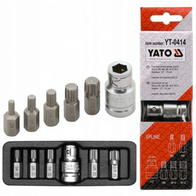 BIT ZVIJEZDA M5-M12 I ADAPTER 1/2" 6/1